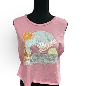 Volcom Dusty Pink Sleeveless Tank